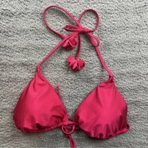 Vibrant Pink Bikini Top